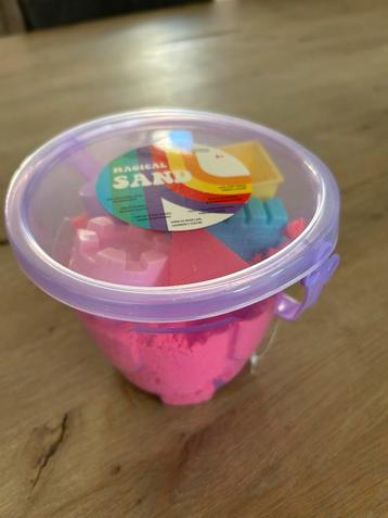 Magisch Zand - Roze met Vormpjes - Nieuw beschikbaar voor biedingen