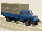 Brekina Magirus Deutz eckhauber 1/87, Hobby en Vrije tijd, Brekina, Ophalen of Verzenden, Bus of Vrachtwagen, Zo goed als nieuw