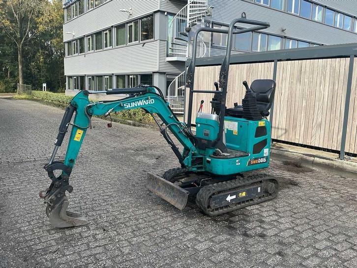 2022 SUNWARD SWE08B Minigraafmachine, Zakelijke goederen, Machines en Bouw | Kranen en Graafmachines, Graafmachine
