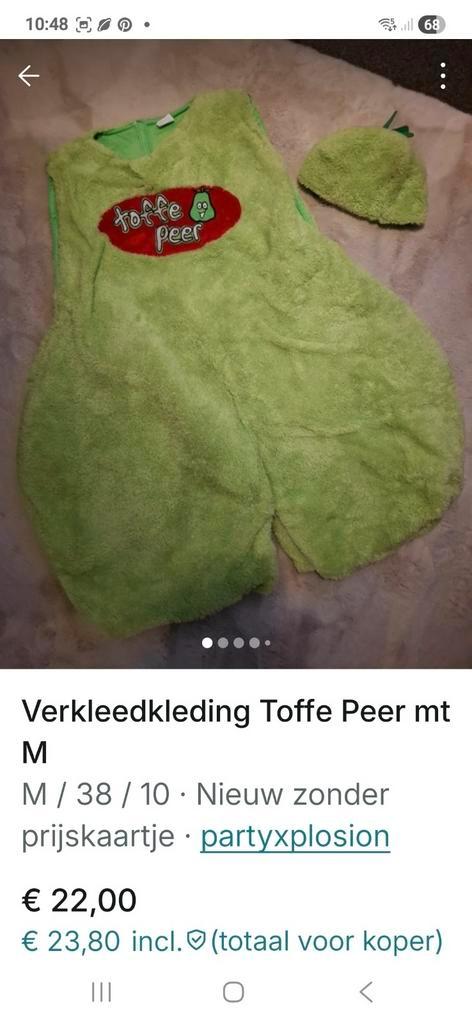 Carnavals pak Toffe Peer unisex, Kleding | Dames, Carnavalskleding en Feestkleding, Nieuw, Carnaval, Ophalen of Verzenden