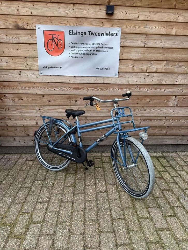 Alpina Cargo 22 inch jongensfiets als nieuw!, Fietsen en Brommers, Fietsen | Jongens, Zo goed als nieuw, 22 inch, Ophalen of Verzenden