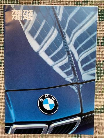 Folder brochure BMW 7-serie E23 1985 nieuw! beschikbaar voor biedingen