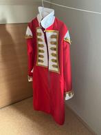 rood/wit officier/markies/lakeien jas met broek, Gedragen, Carnaval, Maat 48/50 (M), Ophalen of Verzenden