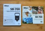 Nikon SB-700 Handleidingen nederlandstalig, Audio, Tv en Foto, Fotografie | Flitsers, Ophalen of Verzenden, Gebruikt, Nikon