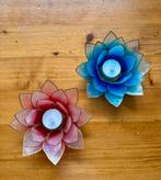 Lotus sfeerlicht waxinelichthouder, Huis en Inrichting, Woonaccessoires | Kandelaars en Kaarsen, Ophalen, Zo goed als nieuw, Overige materialen