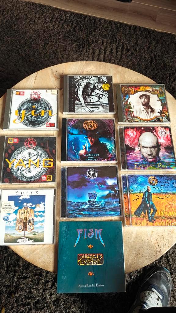 Fish CD Collectie, Cd's en Dvd's, Cd's | Overige Cd's, Zo goed als nieuw, Ophalen of Verzenden