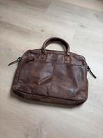 DSTRCT Laptoptas 15 inch - Bruin Leer, Overige merken, Gebruikt, Bruin, Ophalen of Verzenden