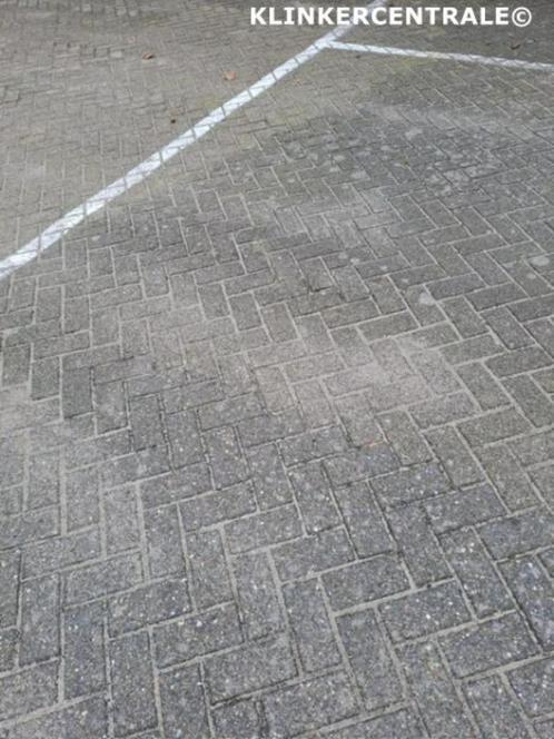 ROOIKORTING 1.200m2 grijs betonklinkers, Tuin en Terras, Tegels en Klinkers, Gebruikt, Klinkers, Beton, 10 m² of meer, Verzenden