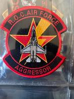R.O.C. Air Force F-16 Aggressor Patch, Verzamelen, Ophalen of Verzenden, Luchtmacht, Azië, Embleem of Badge