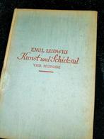 Emil Ludwig – Kunst und Schicksal (1928), Boeken, Ophalen of Verzenden, Gelezen