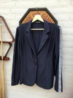 Jasje xxl blauw met zilveren streep, Ophalen of Verzenden, Zo goed als nieuw, Maat 46/48 (XL) of groter, Blauw