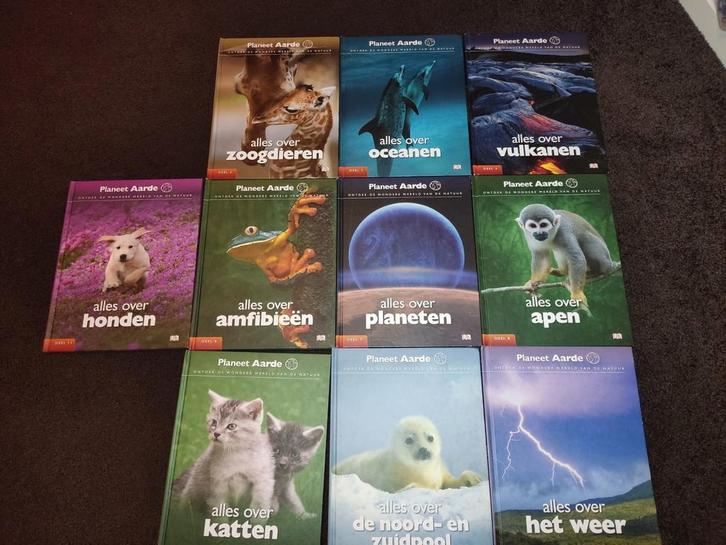 Planeet Aarde natuurboeken, Boeken, Natuur, Zo goed als nieuw, Natuur algemeen, Ophalen of Verzenden