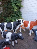 Nieuwe Beelden koeien en kalfjes opruiming, Tuin en Terras, Tuinbeelden, Ophalen, Nieuw, Kunststof
