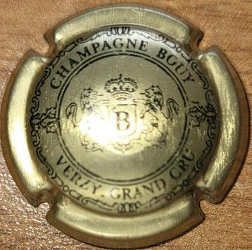 Champagnecapsule Laurent BOUY goud & zwart nr. 01 beschikbaar voor biedingen
