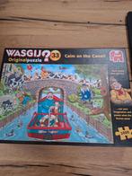 Wasgij puzzel nr 33 calm on the canal!, Ophalen, 500 t/m 1500 stukjes, Zo goed als nieuw