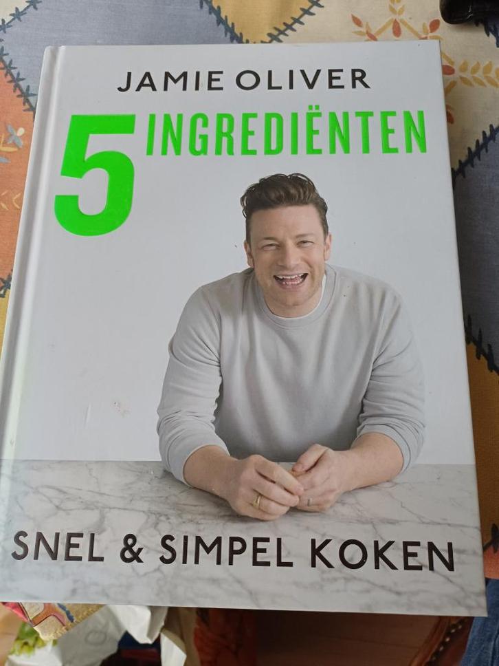 Jamie Oliver 5 ingrediënten Snel en simpel koken. Hardcover, Boeken, Kookboeken, Gelezen, Overige gebieden, Ophalen