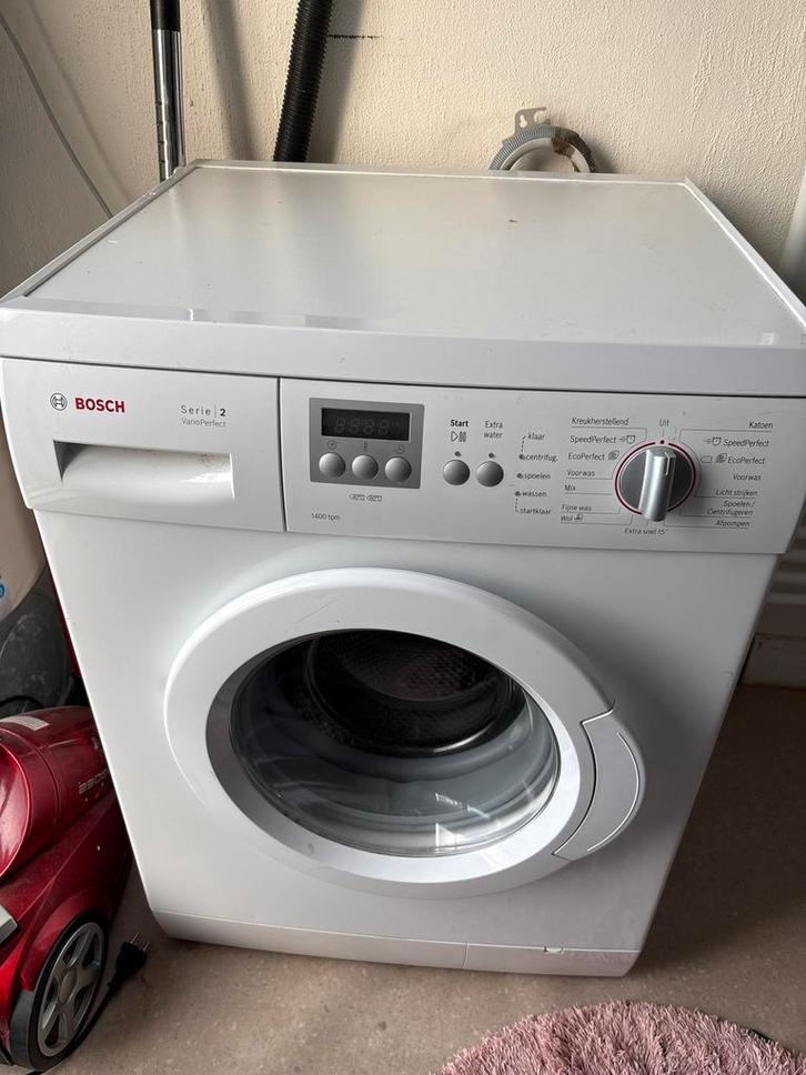 Bosch VarioPerfect Serie 2 Wasmachine incl. dempingsmat, Witgoed en Apparatuur, Wasmachines, Gebruikt, Voorlader, 6 tot 8 kg, 85 tot 90 cm