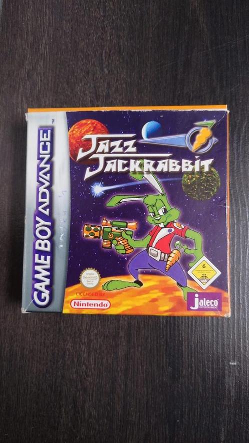 Jazz Jackrabbit - GBA - Compleet, Spelcomputers en Games, Games | Nintendo Game Boy, Zo goed als nieuw, 1 speler, Vanaf 3 jaar