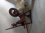 Antieke spinnen wiel van hout, Ophalen of Verzenden, Gebruikt, Spinnewiel
