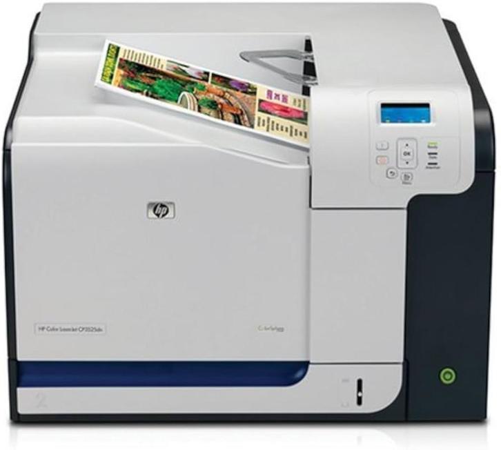HP color laserjet CP3525N A4 kleuren netwerk laserprinter !, Computers en Software, Printers, Refurbished, Printer, Laserprinter