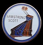 Armstrong Scott ruimtevaart pin (2), Verzenden, Nieuw, Transport, Speldje of Pin