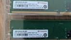 2x 8GB DDR4 3200MHz Transcend Geheugen, Computers en Software, RAM geheugen, Ophalen of Verzenden