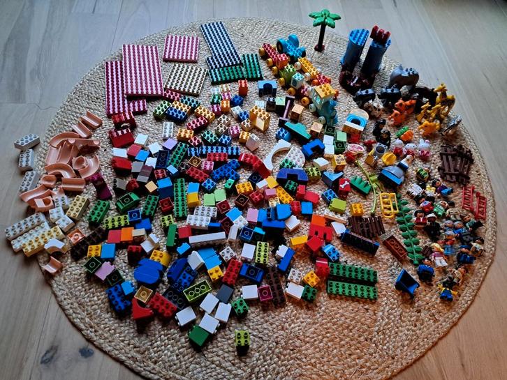 Duplo grote partij, Kinderen en Baby's, Speelgoed | Bouwstenen, Zo goed als nieuw, Ophalen of Verzenden