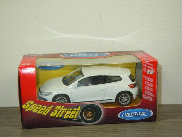 VW Volkswagen Scirocco - Welly 1:43, Hobby en Vrije tijd, Modelauto's | 1:43, Zo goed als nieuw, Auto, Overige merken, Verzenden