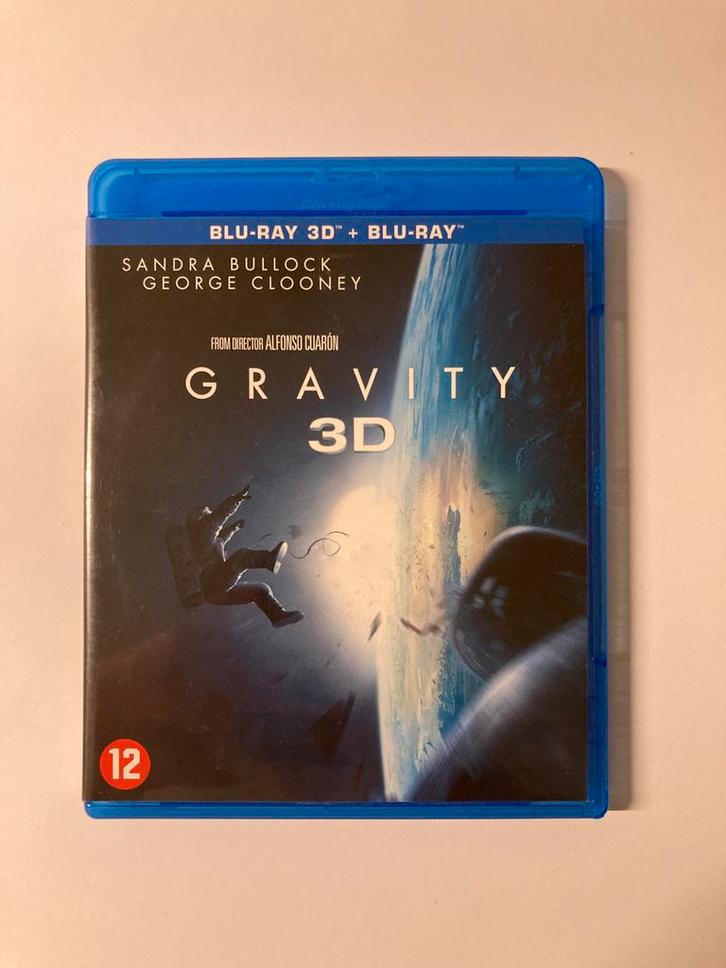 Gravity + Gravity 3D, 2013 / 2x BLU-RAY, Cd's en Dvd's, Blu-ray, Zo goed als nieuw, Avontuur, 3D, Ophalen of Verzenden