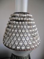 2 lampenkappen metaal met kralen, Ophalen of Verzenden, Huis en Inrichting