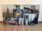 New York Canvas 115x70 cm, Ophalen, 50 tot 75 cm, Zo goed als nieuw, Schilderij
