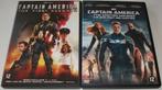 Film-Serie *** CAPTAIN AMERICA *** 2 stuks Marvel, Cd's en Dvd's, Vanaf 12 jaar, Ophalen of Verzenden, Zo goed als nieuw