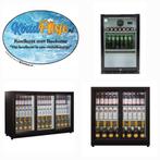 Barkoelkast HORECA BackBar glasdeur snelkoelers KoudPilsje, Zonder vriesvak, 200 liter of meer, 60 cm of meer, Nieuw