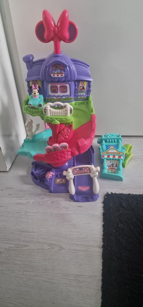 Vtech Minnie Mouse Speelhuis, Ophalen of Verzenden, Gebruikt, Complete set