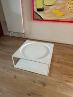 Hk Living Salontafel Wit - Stijlvol Design, Huis en Inrichting, Tafels | Salontafels, Gebruikt, 100 tot 150 cm, Vierkant, Metaal