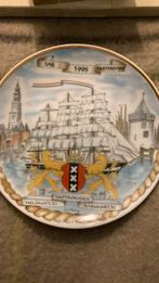 Mooi herdenkings bord  1995  sail amsterdam henk homburg, Ophalen