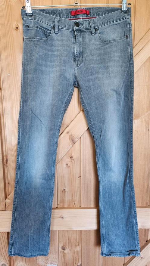 Hugo Boss jeans HUGO 708 W29/W32, Kleding | Heren, Spijkerbroeken en Jeans, Zo goed als nieuw, W32 (confectie 46) of kleiner, Grijs