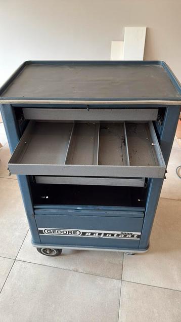 Gedore Adjudant gereedschappenwagen 2000. 5 lades beschikbaar voor biedingen