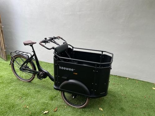Keewee bakfiets - 514 km op de teller, Fietsen en Brommers, Fietsen | Bakfietsen, Zo goed als nieuw, Overige merken, Elektrisch