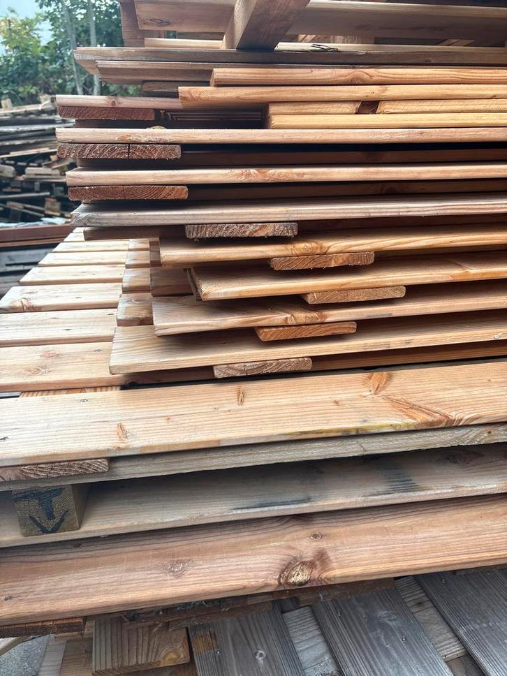 Tuinschermen 180x180 - Goede staat, verweerd, Doe-het-zelf en Verbouw, Hout en Planken, Gebruikt, Overige typen, Overige houtsoorten