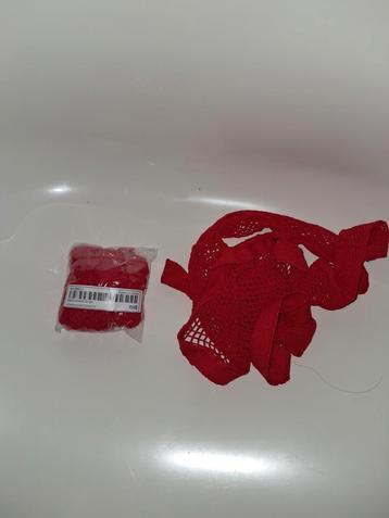 Rode Net Panty - Sexy en Nieuw! beschikbaar voor biedingen