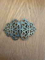 Antieke zilveren ceintuurgesp – opengewerkt – ca. 1900, Verzenden, Zilver