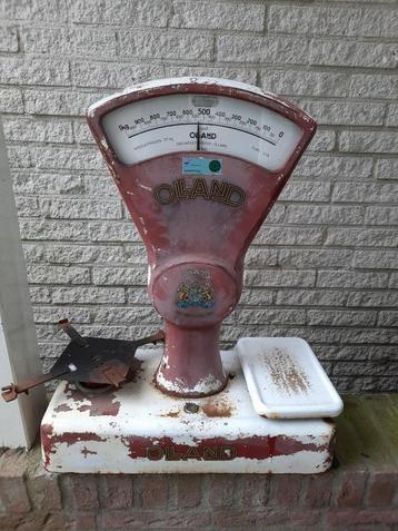 Olland antiek weegschaal,reparatie,opknapper, beschikbaar voor biedingen