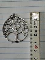 levensboom hanger 5 euro p.s.  inclusief verzending., Ophalen of Verzenden, Nieuw, Zilver, Overige materialen