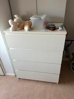 Ikea malm ladekast 4 lades, Huis en Inrichting, Kasten | Ladekasten, Gebruikt, 100 tot 150 cm, 3 of 4 laden, 25 tot 50 cm