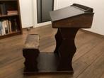 Antiek schoolbankje / lessenaar/ vintage schoolbankje, Antiek en Kunst, Antiek | Meubels | Stoelen en Banken, Ophalen