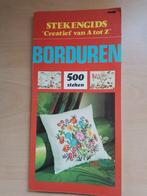 Stekengids van a tot z, borduren 500 steken, Hobby en Vrije tijd, Borduren en Borduurmachines, Handborduren, Patroon, Ophalen of Verzenden