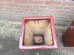 bloembakken koraalrood van beton groot, Tuin en Terras, Bloempotten, Ophalen of Verzenden, 'T Olde Gre-j, Info@toldegrej.nl, Endepoelstraat 20f Didam