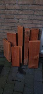 Teak Hout, Ophalen, Plank, 50 mm of meer, Minder dan 200 cm