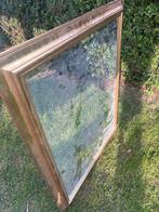 Spiegel 90.5 x 113.5 cm in een foto in een gouden frame, Huis en Inrichting, Woonaccessoires | Spiegels, Ophalen, 100 tot 150 cm